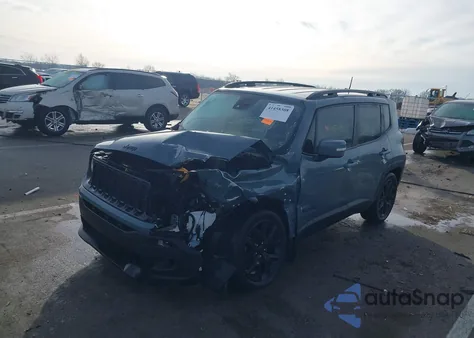 2017 Jeep Renegade Altitude Fwd from USA, damaged, VIN ZACCJABB3HPF71731
